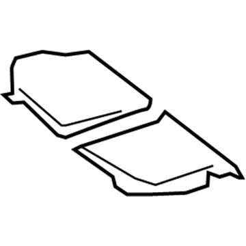 1JF80AA7AA Mopar BELLYPAN-Front Illustration 1 of 1
