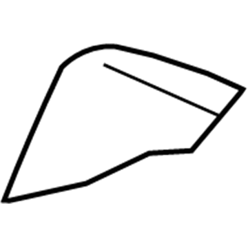 Mopar 1AY621D5AA Rear Seat Back 1AY621D5AA Mopar Rear Seat Back Illustration 1 of 1