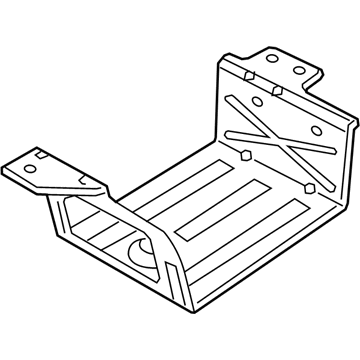 5147105AD Mopar Vapor Canister Bracket Illustration 1 of 1