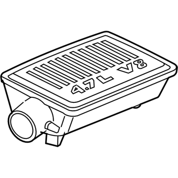 53013517AD Mopar Air Cleaner Resonator Illustration 1 of 1