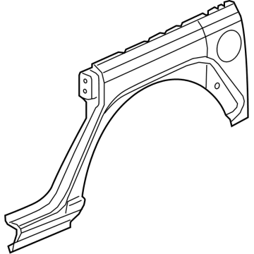68302716AD Mopar Panel-Quarter Illustration 1 of 1