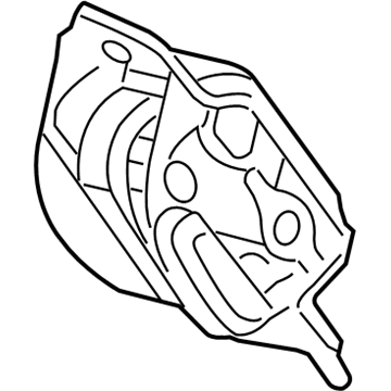 2004 Dodge Ram 2500 Engine Mount Bracket - 52021713AB