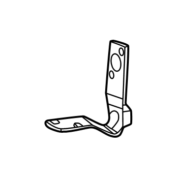 68543929AA Mopar BRACKET-TAILGATE PIVOT Illustration 1 of 1