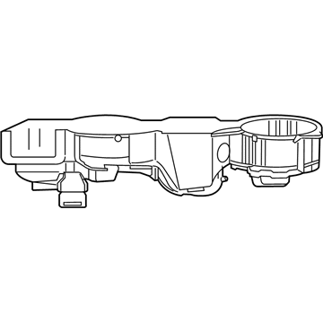 5166542AA Mopar Housing-A/C And Heater Illustration 1 of 1