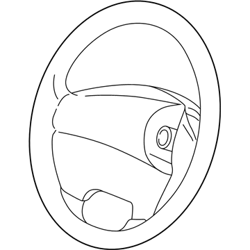 2003 Jeep Grand Cherokee Steering Wheel - 5HM231DVAD