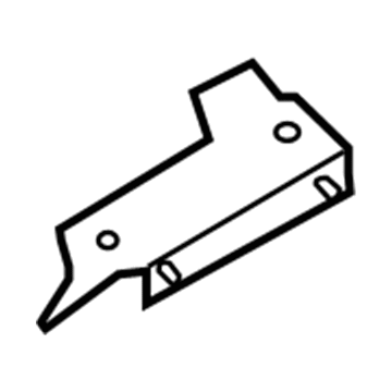 Mopar 55359601AC BAFFLE-C Pillar 55359601AC Mopar BAFFLE-C Pillar Illustration 1 of 1