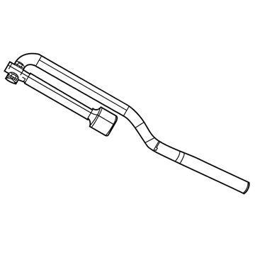 68312897AA Mopar Wheel Lug Nut Wrench Illustration 1 of 1
