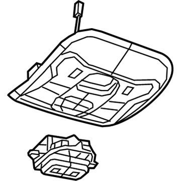 2021 Jeep Renegade Dome Light - 6RZ52MS7AA