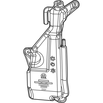 68425453AB Mopar Bottle-COOLANT Illustration 1 of 1