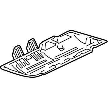 53020675AE Mopar Oil Pan Gasket Illustration 1 of 1