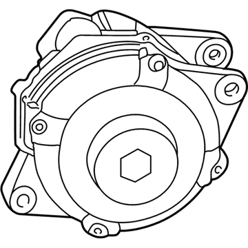 Mopar 5034702AA Engine Alternator 5034702AA Mopar Engine Alternator Illustration 1 of 1