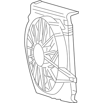 Jeep Liberty Cooling Fan Assembly - 52079528AB