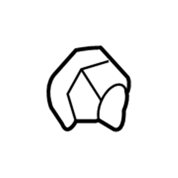 6034856 Mopar Nut Illustration 1 of 1