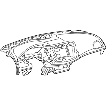 5VK64DX9AE Mopar Base Panel Instrument Illustration 1 of 1