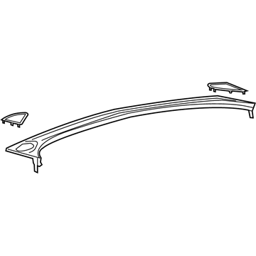 1UY24DX9AB Mopar Cover-DEFROSTER Illustration 1 of 1