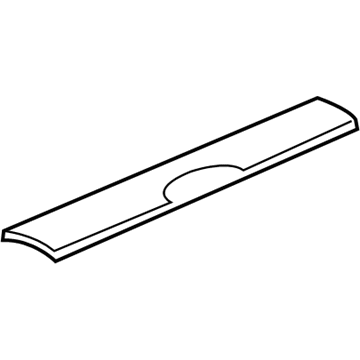 Mopar 5FH16XDVAH Scuff Molding 5FH16XDVAH Mopar Scuff Molding Illustration 1 of 1