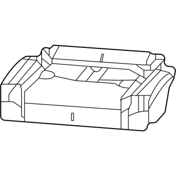 68418971AB Mopar Seat Cushion Foam Illustration 1 of 1