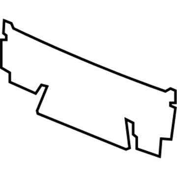 Mopar 55394781AA SILENCER-LIFTGATE 55394781AA Mopar SILENCER-LIFTGATE Illustration 1 of 1