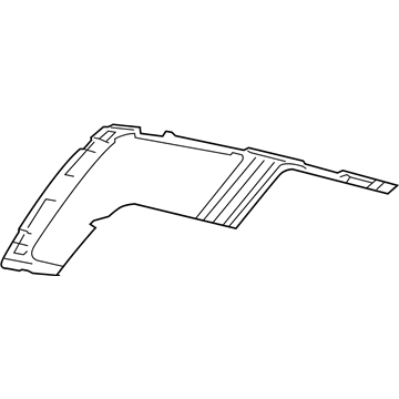 1AH32BD1AA Mopar Welt-Sunroof Illustration 1 of 1