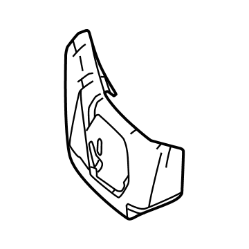 Mopar 6PA40WT3AB SHIELD-SEAT ADJUSTER 6PA40WT3AB Mopar SHIELD-SEAT ADJUSTER Illustration 1 of 1