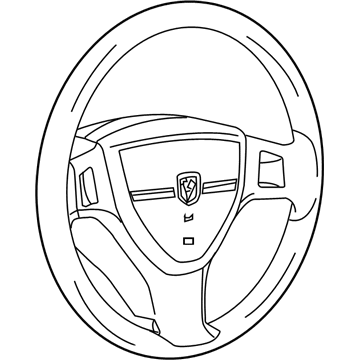 2020 Dodge Journey Steering Wheel - 5SD74DX9AA