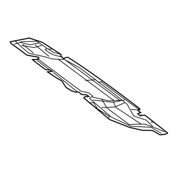 68255310AB Mopar Hood Silencer Illustration 1 of 1
