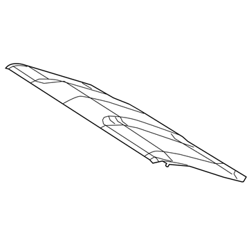 68259730AA Mopar Hood Panel Illustration 1 of 1
