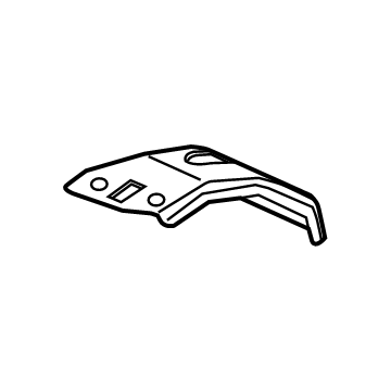 68291667AA Mopar Bracket-Tow Hook Illustration 1 of 1