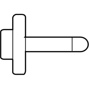 6509473AA Mopar Nut-HEXAGON Lock CONED Washer Illustration 1 of 1