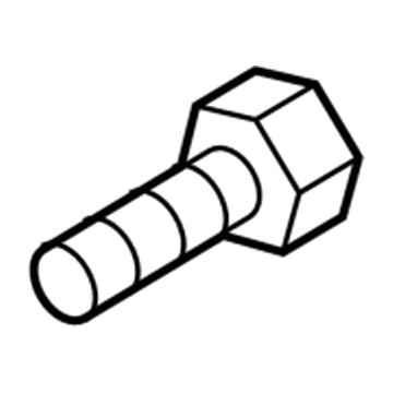 6106288AA Mopar Hexagon Head Bolt Illustration 1 of 1