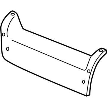 5DN68RC3 Mopar Shield-Seat Cushion Illustration 1 of 1