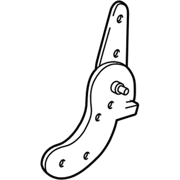 4190968 Mopar Seat Back Recliner Illustration 1 of 1