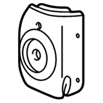 TF771DVAA Mopar Front Seat Hinge Cover Illustration 1 of 1