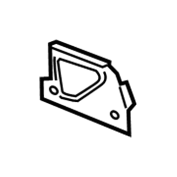 68027240AA Mopar Panel-BULKHEAD Support Illustration 1 of 1