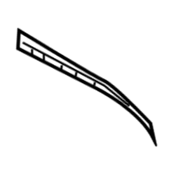 68234324AA Mopar REINFMNT-TAILGATE Hinge Illustration 1 of 1