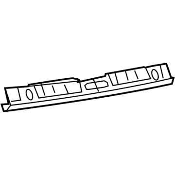 68188632AA Mopar Strip-Rear FASCIA Illustration 1 of 1