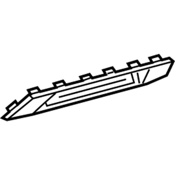 5QZ62XS9AB Mopar FASCIA-Hitch Illustration 1 of 1