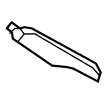 68105144AC Mopar Fascia Reflector Illustration 1 of 1