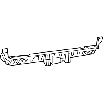 68138413AB Mopar Fascia Support Bracket Illustration 1 of 1