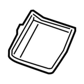 68090477AA Mopar Floor Console Mat Illustration 1 of 1