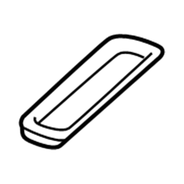 68090508AA Mopar Floor Console Mat Illustration 1 of 1