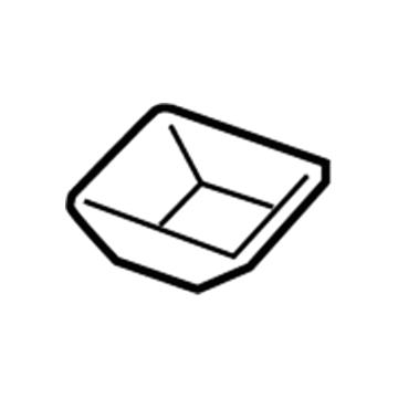 68090502AA Mopar Floor Console Mat Illustration 1 of 1