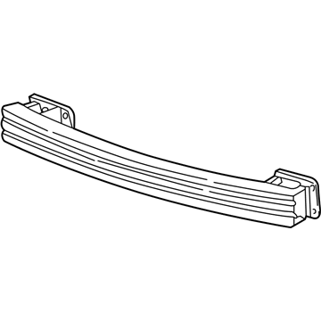 4805109AC Mopar Rear Bumper Reinforcement Illustration 1 of 1