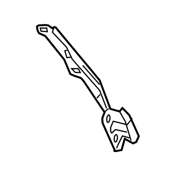 2025 Ram 3500 Hood Hinge - 68360790AA