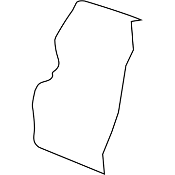 1HV231D5AA Mopar Rear Seat Back Cover Illustration 1 of 1