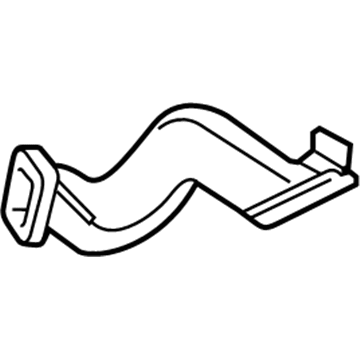 68084820AC Mopar Demister Duct Illustration 1 of 1