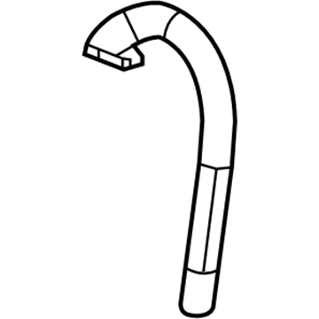 55038158AD Mopar Floor Distribution Duct Illustration 1 of 1