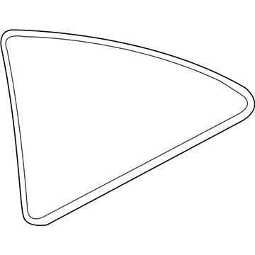 5101328AA Mopar Cover-Rear Window MOULDING Illustration 1 of 1