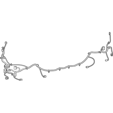 Mopar 68274386AB Rear Fascia Wiring 68274386AB Mopar Rear Fascia Wiring Illustration 1 of 1