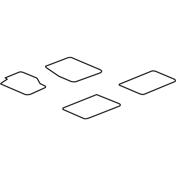 1NX881DVAA Mopar Floor Mat Kit Illustration 1 of 1